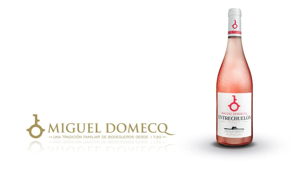 Vino rosado de la Tierra de Cádiz elaborado en el marco de Jerez Entrechuelos Rosado 2